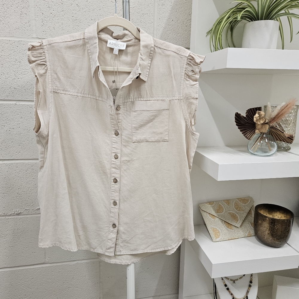Tank With Flutter Sleeve - Picture 2 of 6
